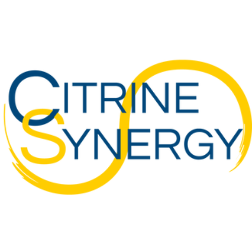 Citrine Synergy Text Logo